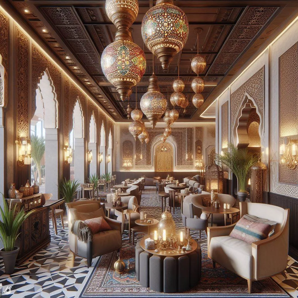 Cafe decorations in Libya 1